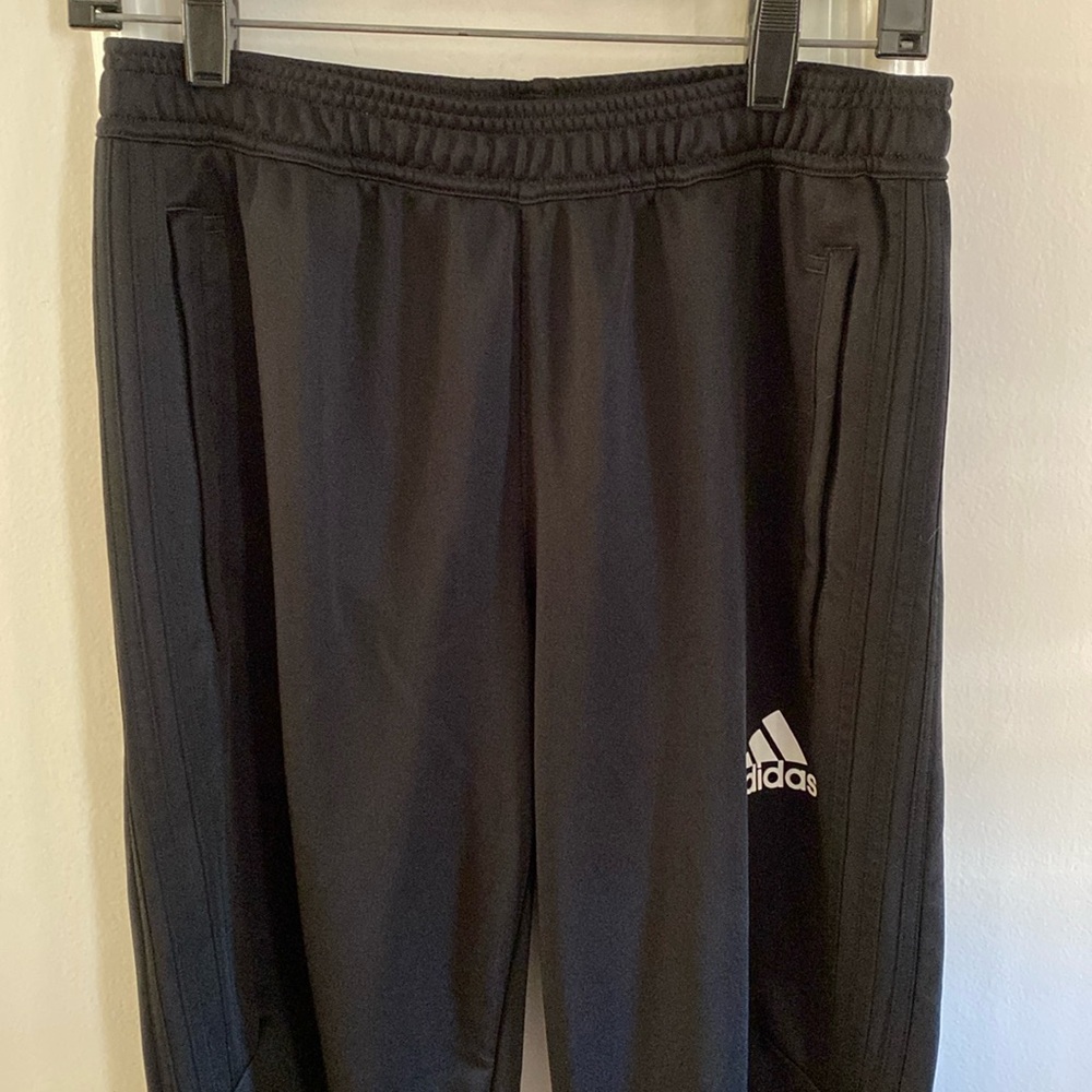 Adidas workout black pants size medium